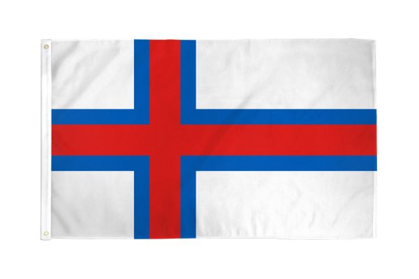 Faroe 3'X5' Country Flag ROUGH TEX® 68D Nylon