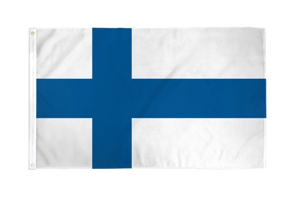 Finland 3'X5' Country Flag ROUGH TEX® 68D Nylon