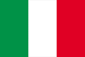 Italy Flag with Grommets 12'X18' Rough Tex® 100D