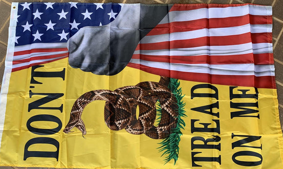 US Gadsden Heritage Reveal 3'X5' Flag Rough Tex® 68D Nylon