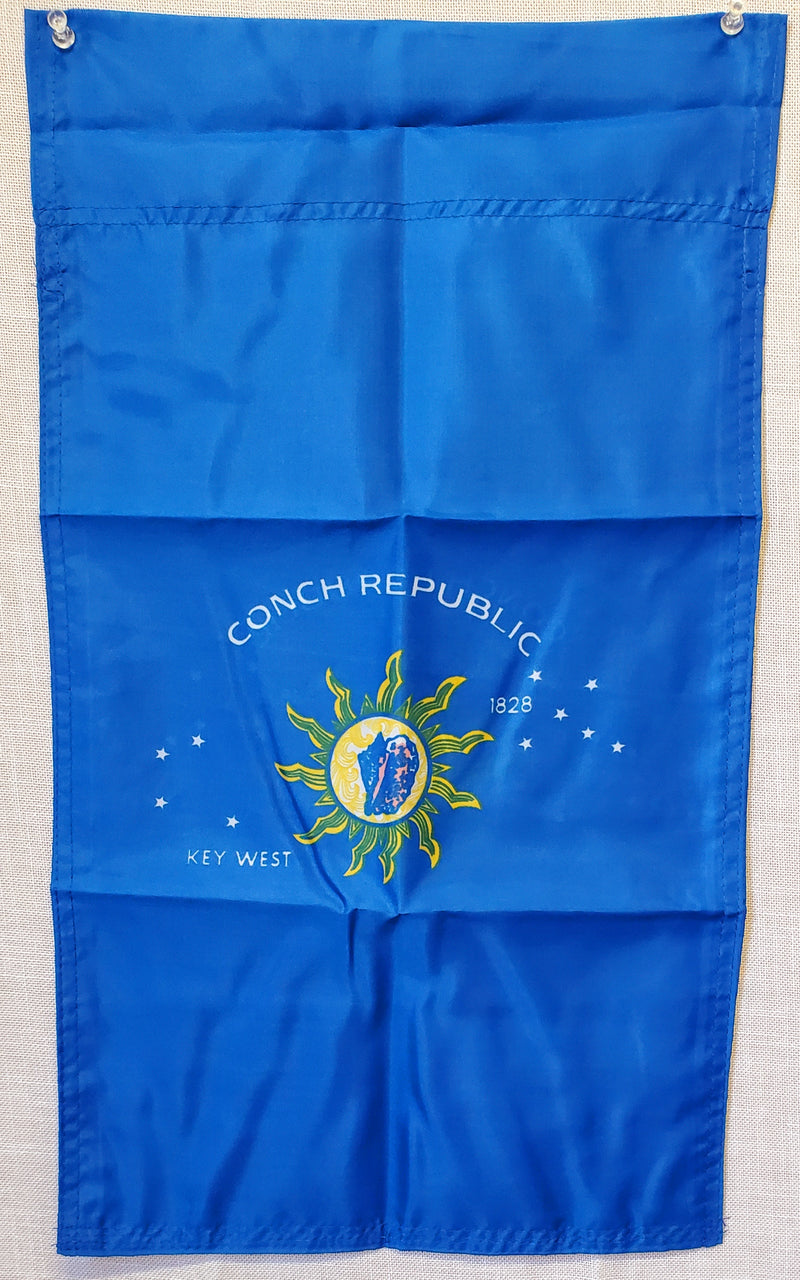 12" X18" Conch Republic Garden Flag 100D