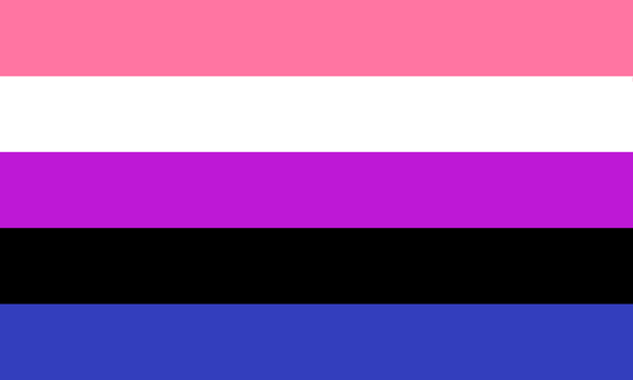 Genderfluid Flag With Grommets 12