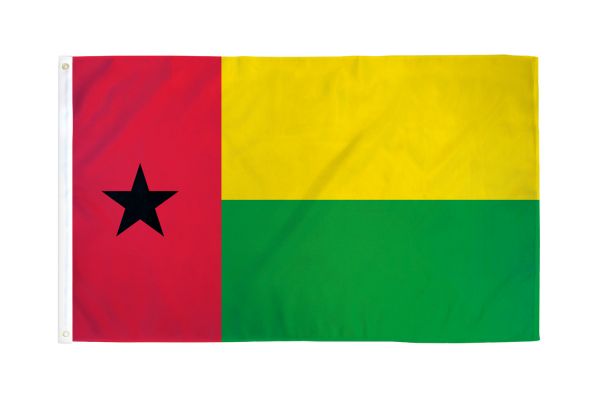 Guinea-Bissau 3'X5' Country Flag ROUGH TEX® 68D Nylon