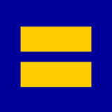 Human Rights Equality Blue Official Flag 3'x5' DuraLite®