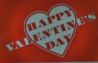 Happy Valentines Day 3'X5' Flag ROUGH TEX® 100D