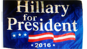 Hillary Clinton for President Official 2016 Flag DuraLite® 3'x5'