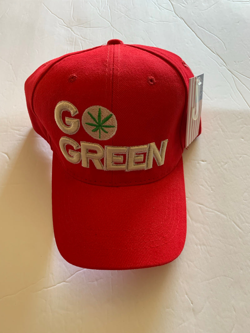 Go Green Weed (RED) - Cap