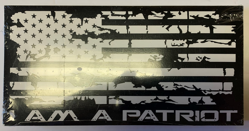 I Am A Patriot Bumper Sticker