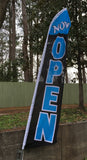 Now Open Swooper Flag