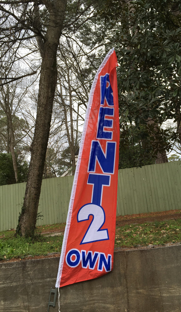 RENT 2 OWN SWOOPER FLAG