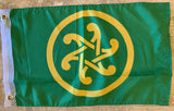 Pan Celtic 12"X18" Flag W/ Grommets Rough Tex® 100D