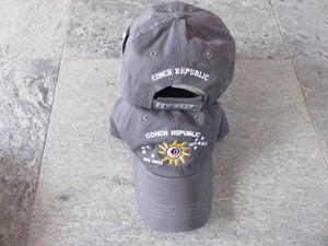 CONCH REPUBLIC DARK GREY CAP