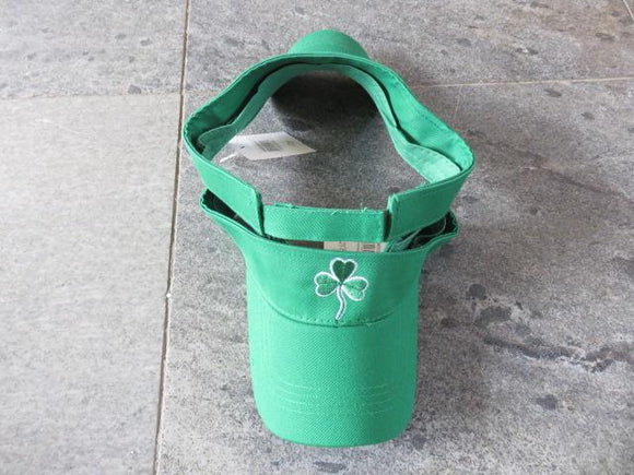 IRISH SHAMROCK ALL GREEN VISOR