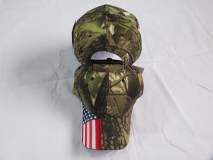 Camo USA Cap