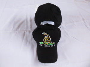 Black Gadsden XXL Traditional - Cap