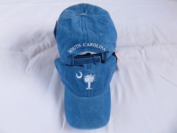 South Carolina Blue Washed Cap