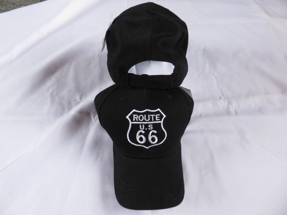 Route 66 Cotton Black - Cap