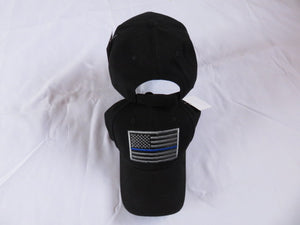 Memorial Blue Line Black Cap