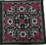 Collection One Of Assorted Fashion Bandana Head Wrap In Various Patterns And Designs 100% Cotton 22"X22"