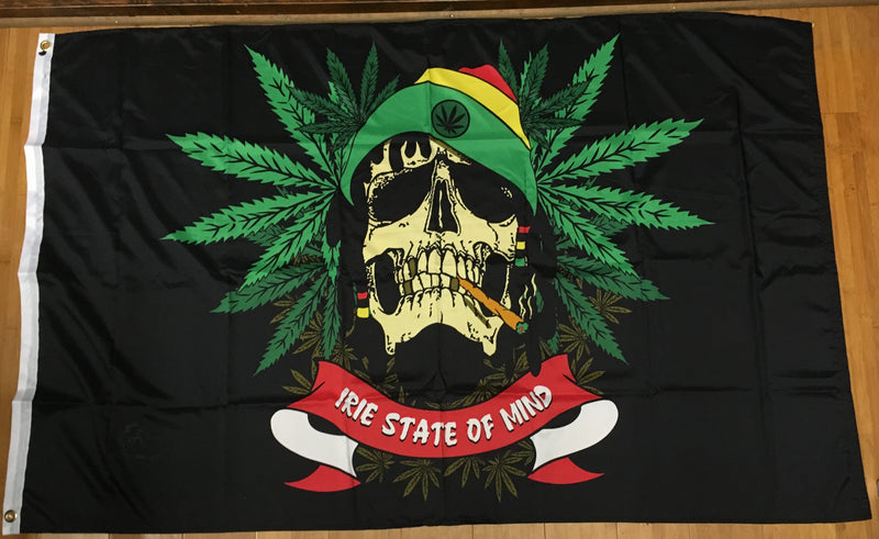 Ire State Of Mind Rastafarian Flag 3'X5' Rough Tex® 100D