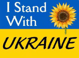 I Stand With Ukraine Sunflower 3'X5' Flag ROUGH TEX® 100D