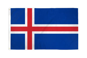 Iceland 3'X5' Country Flag ROUGH TEX® 68D Nylon