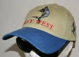 Key West Marlin Khaki & Navy Cap