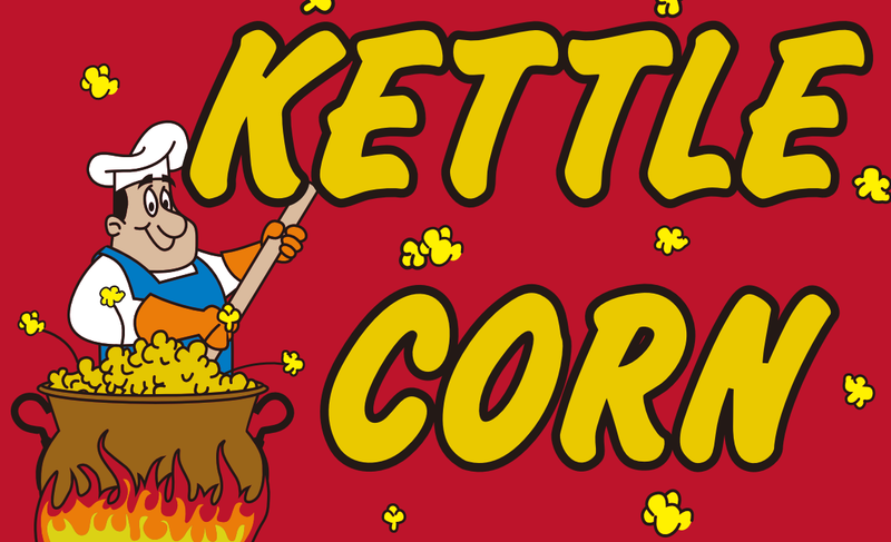 Kettle Corn 3'X5' Flag ROUGH TEX® 100D