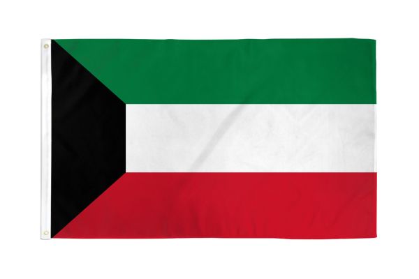 Kuwait 3'X5' Country Flag ROUGH TEX® 68D Nylon