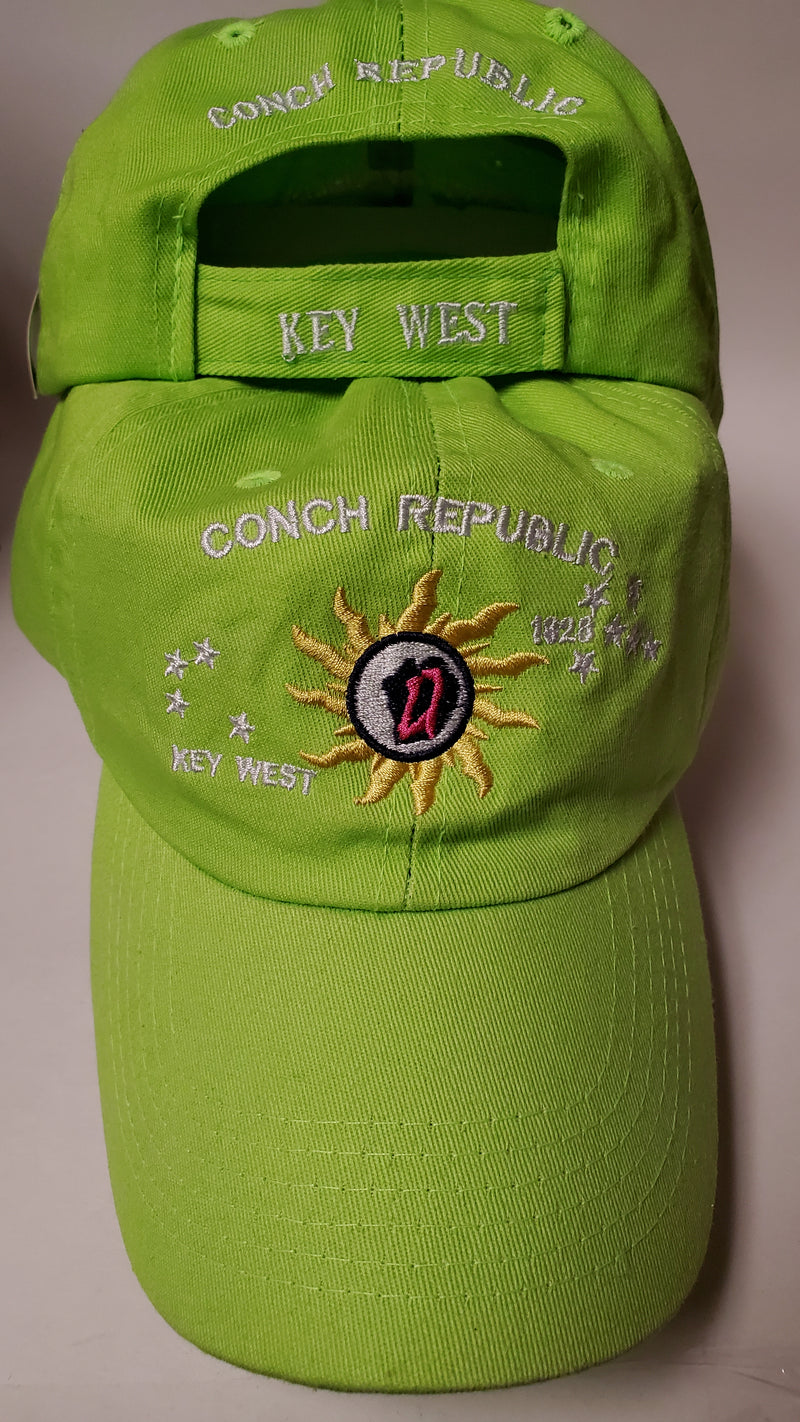 Conch republic Lime Green - Cap