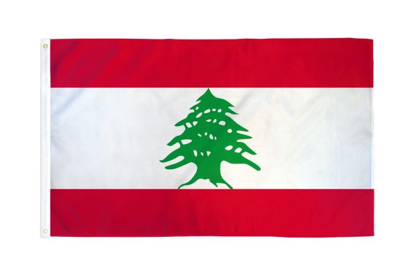 Lebanon 3'X5' Country Flag ROUGH TEX® 68D Nylon