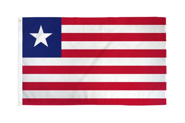 Liberia 3'X5' Country Flag ROUGH TEX® 68D Nylon