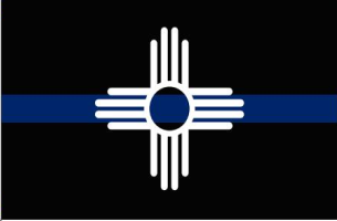 New Mexico (Blue Line) 3'X5' Flag ROUGH TEX® 100D