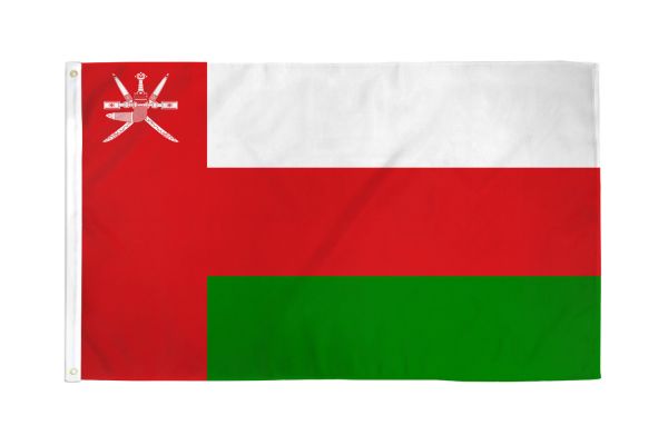 Oman 3'X5' Country Flag ROUGH TEX® 68D Nylon