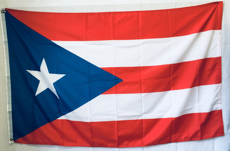 Flag Of Puerto Rico Dark Blue - 100D Rough Tex ® 3'X5'