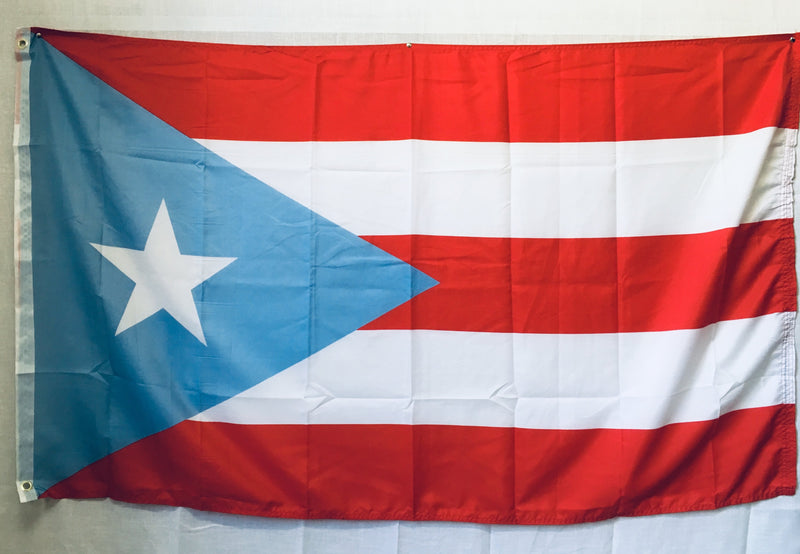 Flag Of Puerto Rico Light Blue - 100D Rough Tex ® 3'X5'