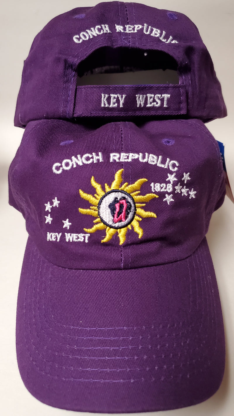 Conch Republic Purple Washed - Cap