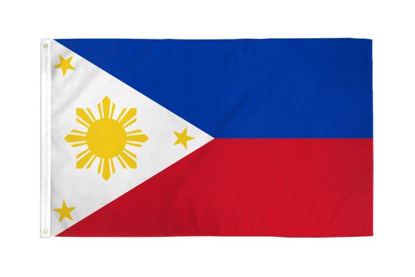 Philippines 3'X5' Country Flag ROUGH TEX® 68D Nylon