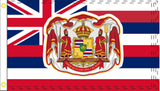 3'X5' HAWAIIAN ROYAL COAT OF ARMS FLAG 100D ROUGH TEX ®