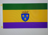 USA Mardi Gras Green Flag-  3'x5' 100D ROUGH TEX ®