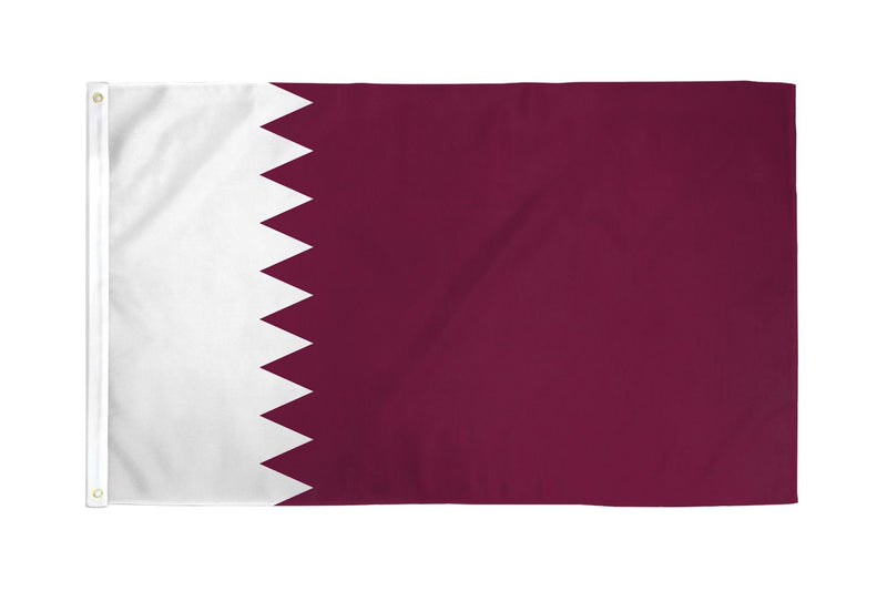 Qatar 3'X5' Country Flag ROUGH TEX® 68D Nylon