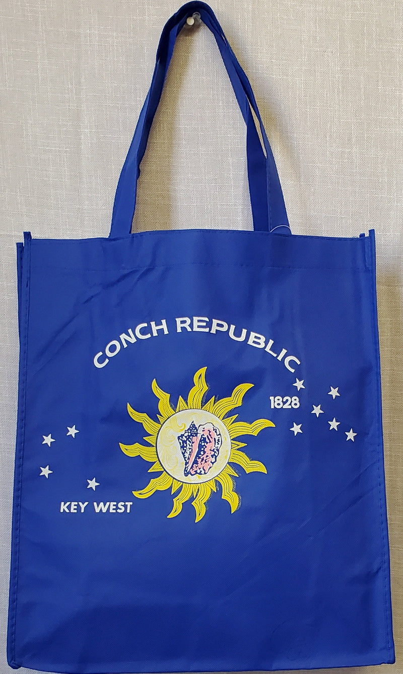 Conch Republic Shopping Bag With 12"X18" Inch Flag
