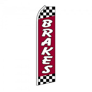 Brakes Red Swooper Flag