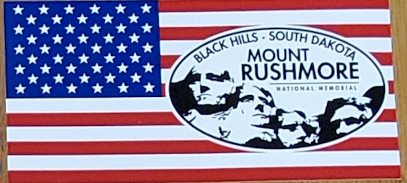 Mount Rushmore National Memorial USA - Bumper Sticker