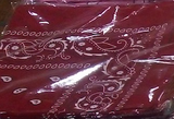 Assorted Bandana Paisley Head Wrap In Various Colors 100% Cotton 22"X22"
