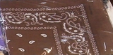 Assorted Bandana Paisley Head Wrap In Various Colors 100% Cotton 22"X22"