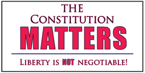 The Constitution Matters - Bumper Sticker
