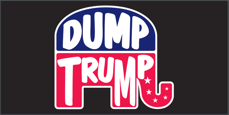 Dump Trump - Bumper Sticker