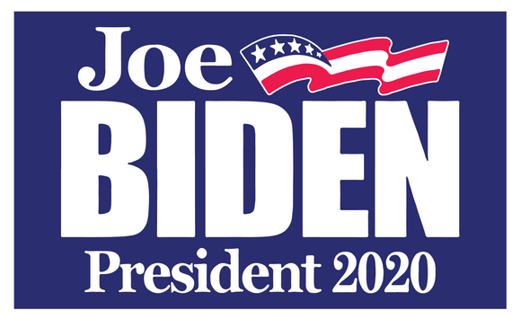 Joe Biden 2020 Blue Double Sided Yard Sign 14.5