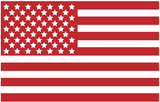 Red & White USA 3'X5' Flag Rough Tex® 100D